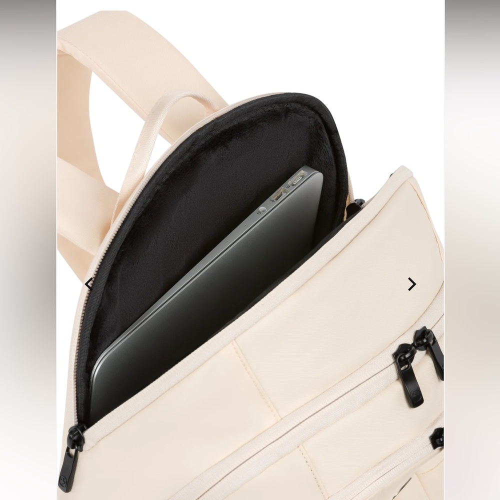 Swiss Tech THE BLOOM Cream Backpack - Picture 7 of 11